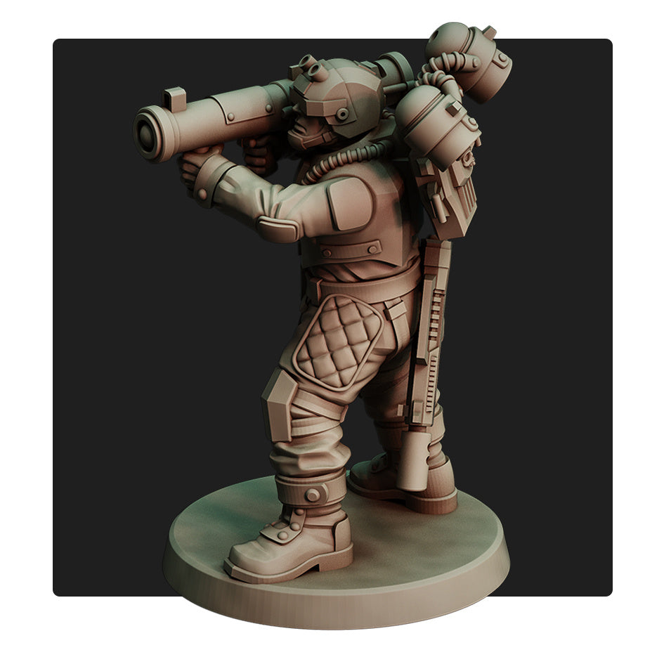 28mm Airborn Squad