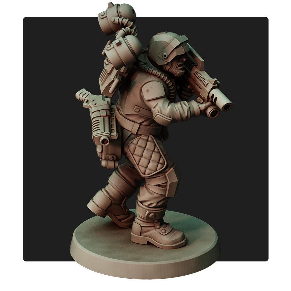 28mm Airborn Squad