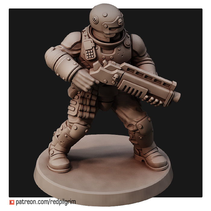 28mm Riot Police