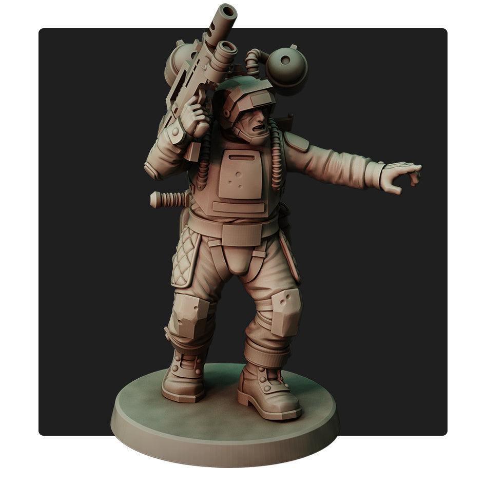 28mm Airborn Squad
