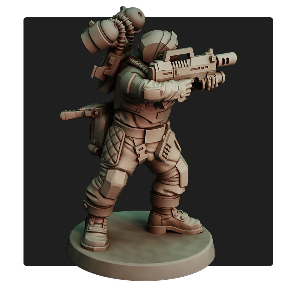 28mm Airborn Squad