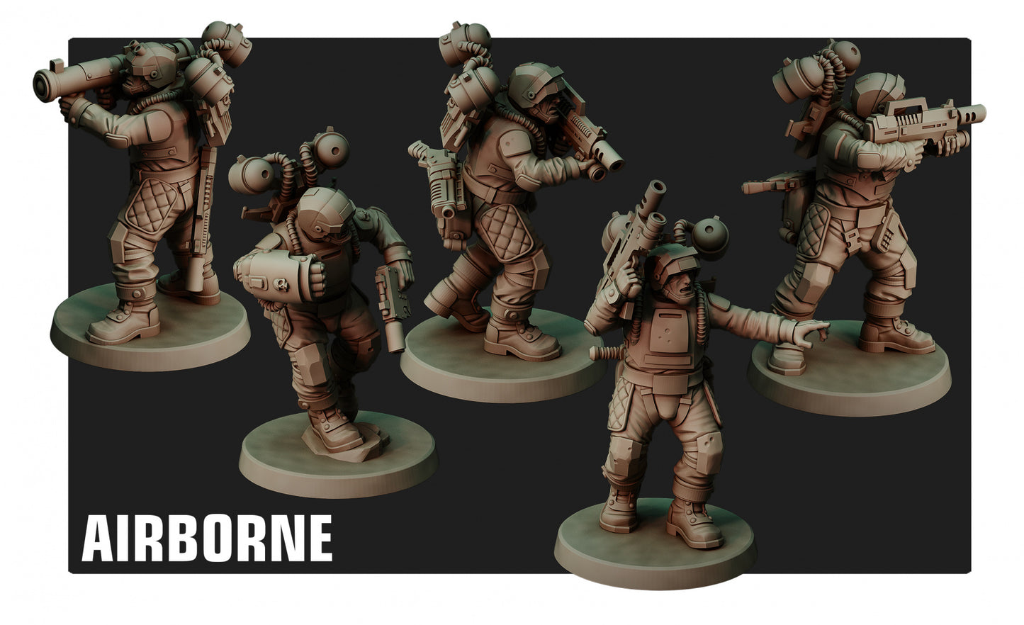 28mm Airborn Squad