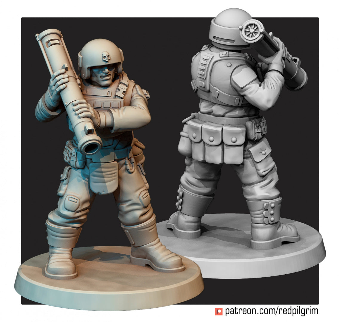 28mm Assault Team
