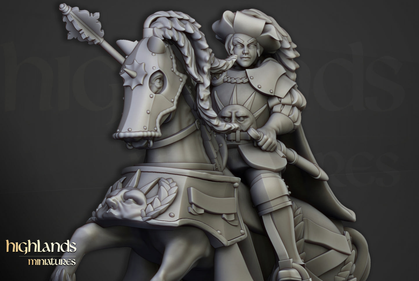 28mm Baroness of Lunneburg - Sunland