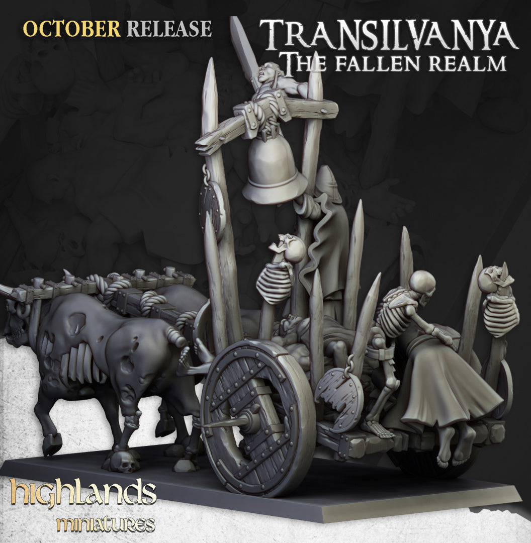 28mm Corpse Cart - Transilvanya