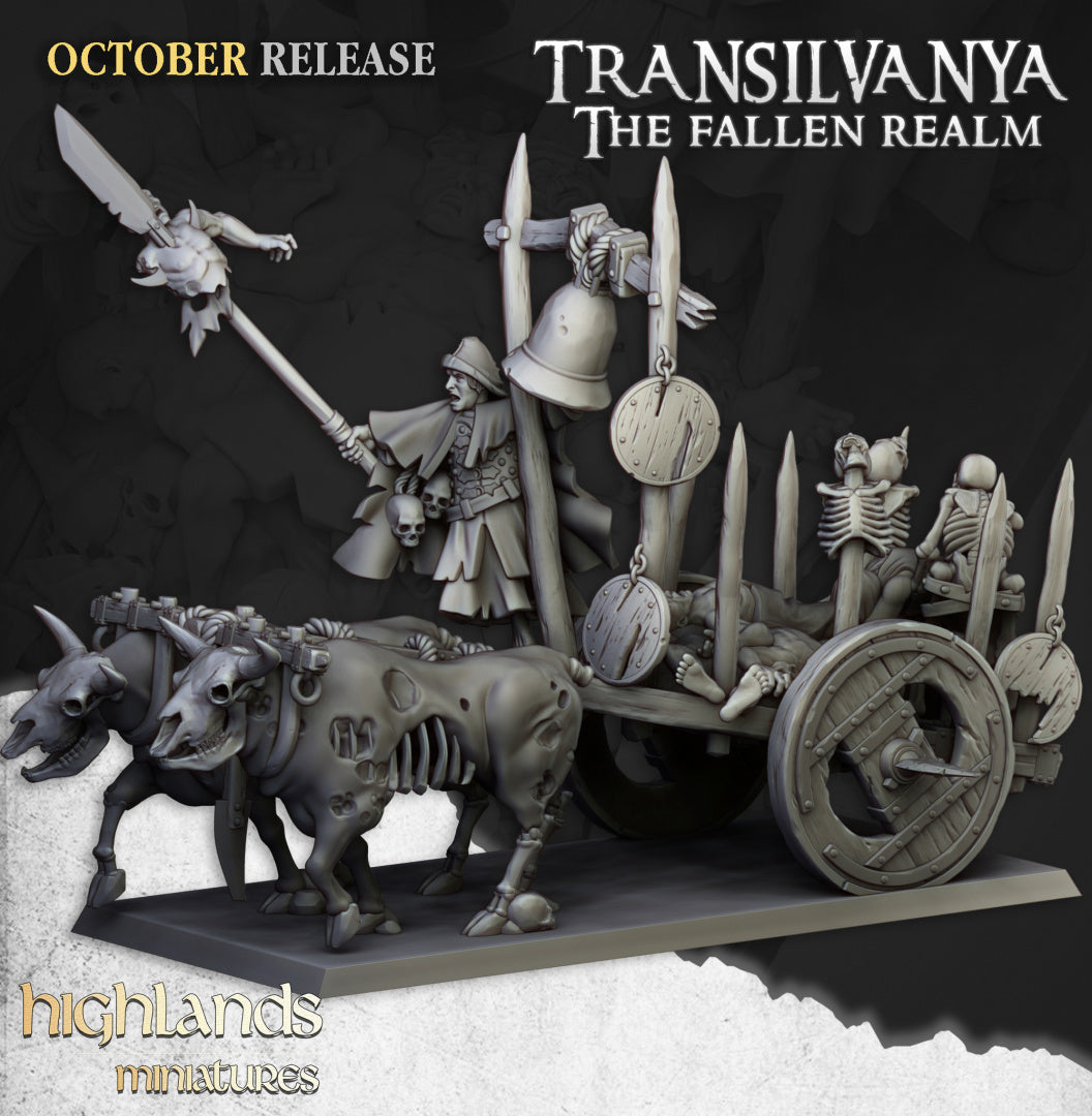 28mm Corpse Cart - Transilvanya