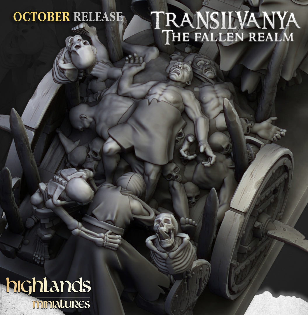 28mm Corpse Cart - Transilvanya