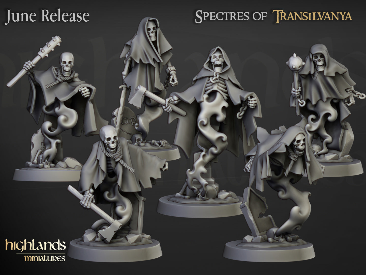 28mm Crypt Ghosts - Transilvanya