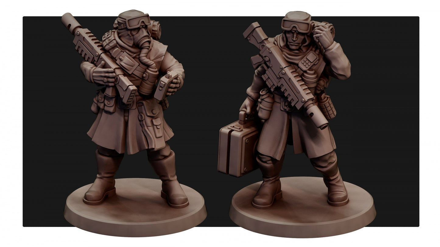28mm Desert Hawk Recon Team