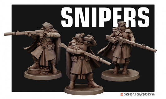 28mm Desert Hawk Snipers