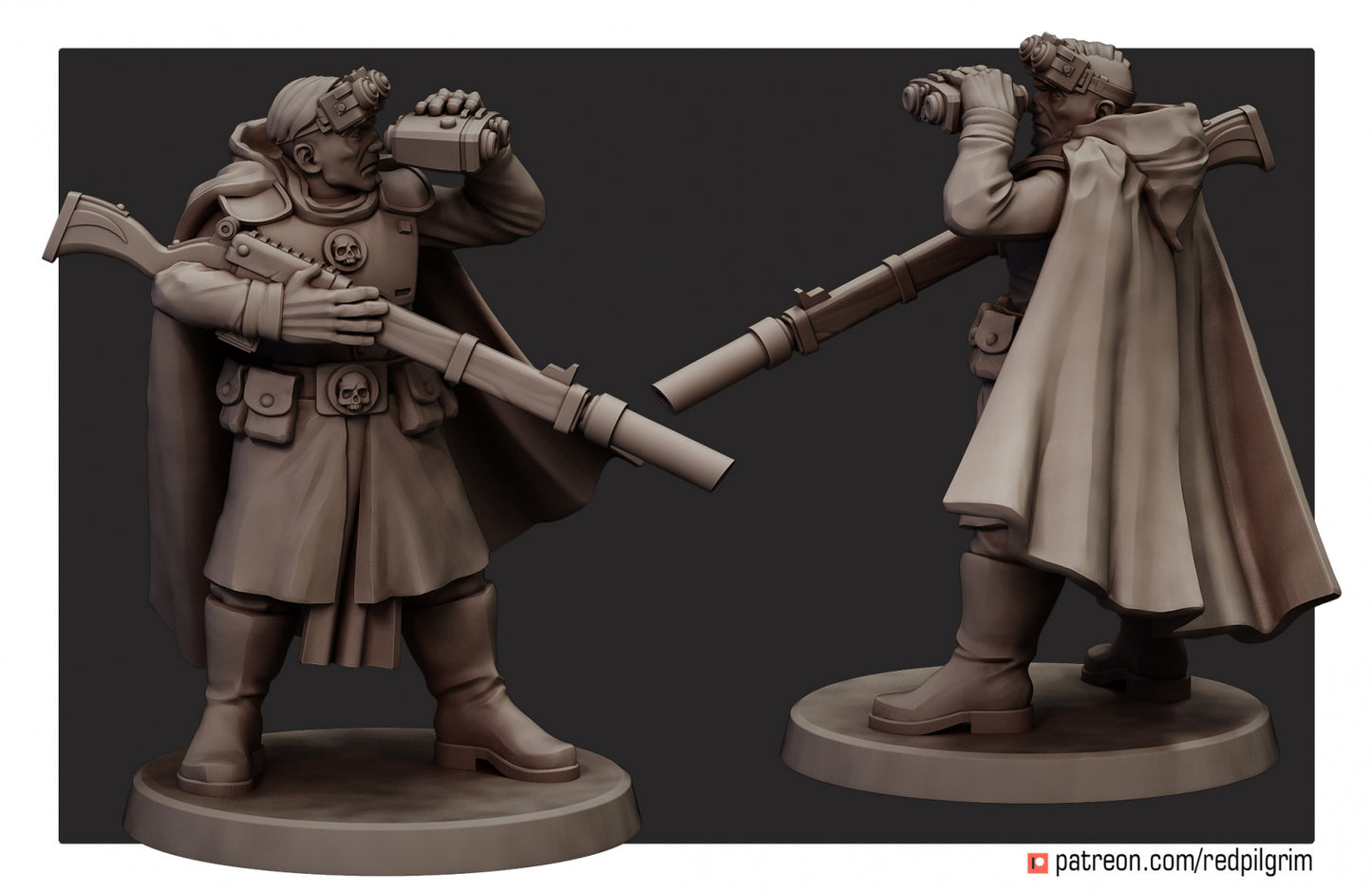 28mm Desert Hawk Snipers