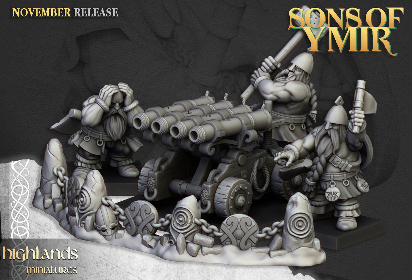 28mm Organ Gun - Sons of Ymir