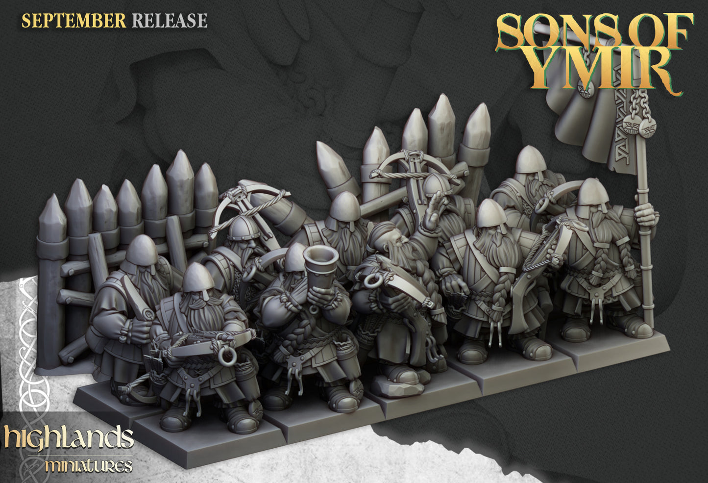 28mm Crossbowmen - Sons of Ymir