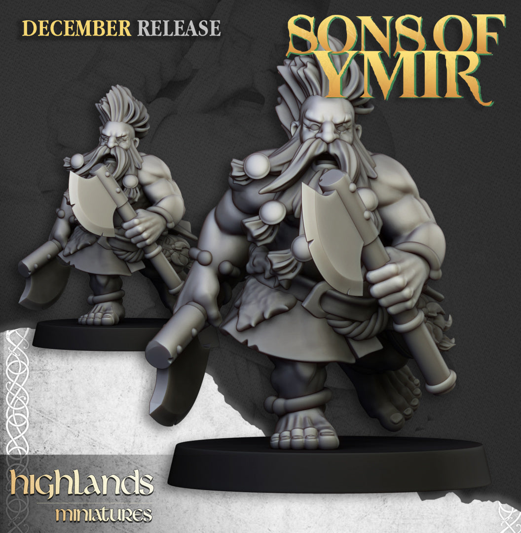 28mm Death seekers - Sons of Ymir