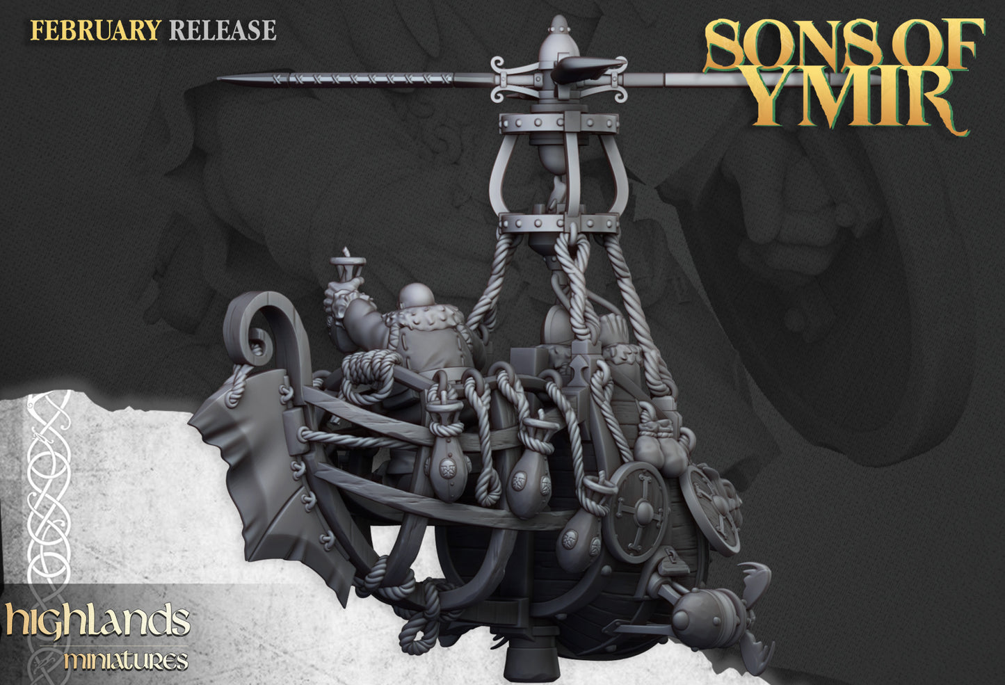 28mm Gyrocopter Bomber - Sons of Ymir
