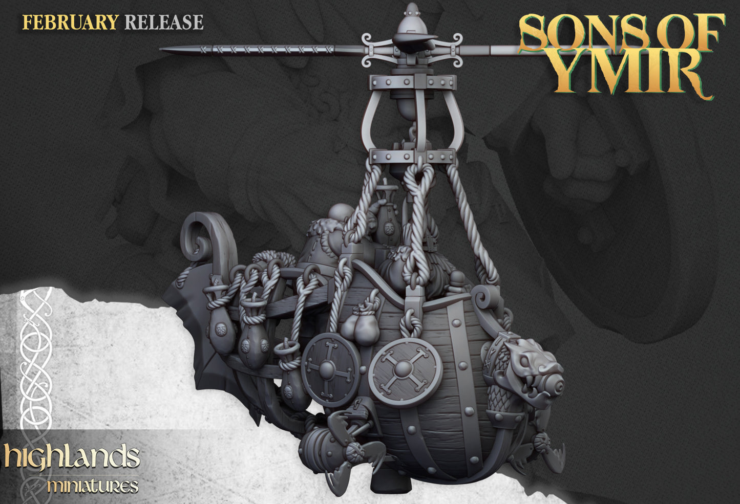 28mm Gyrocopter Bomber - Sons of Ymir