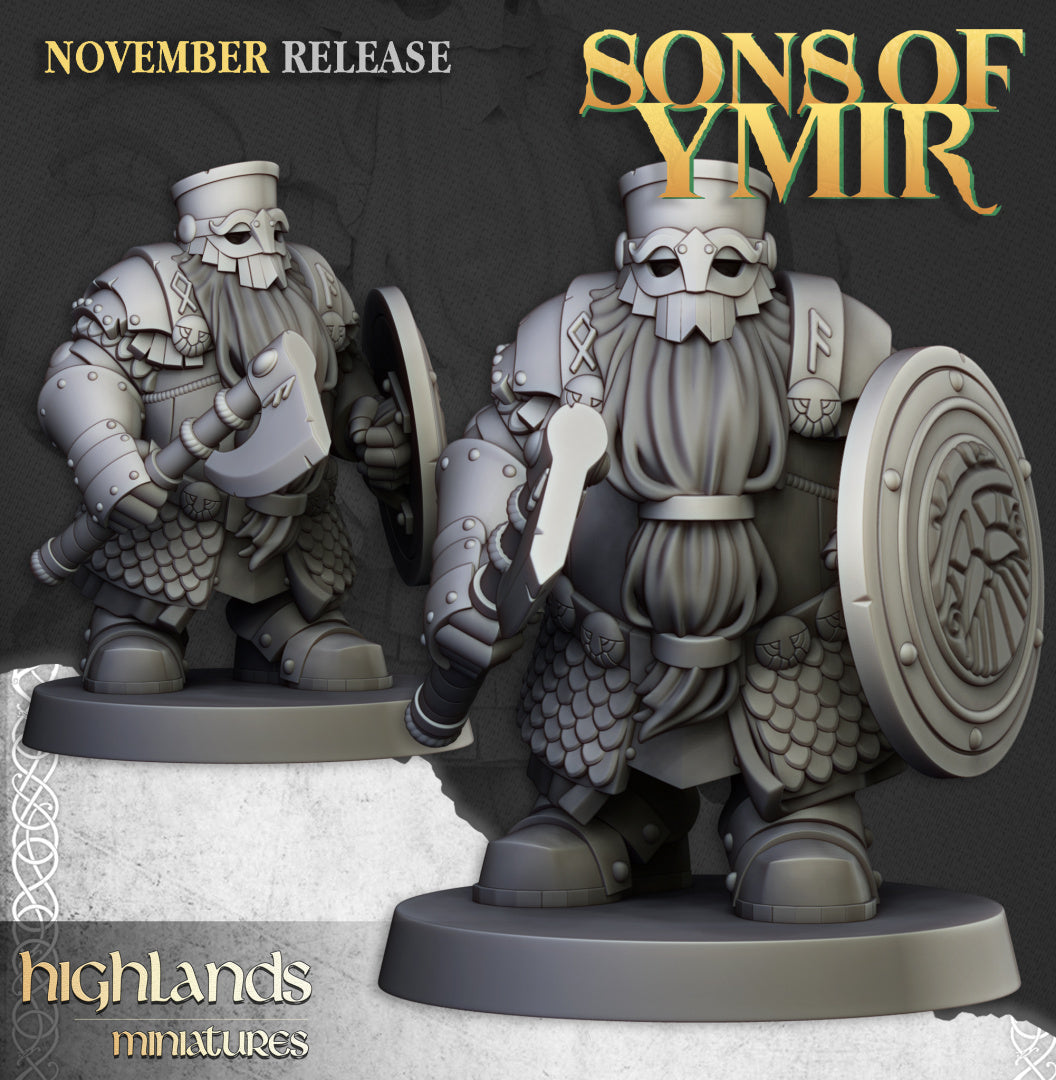 28mm Huscarls - Sons of Ymir