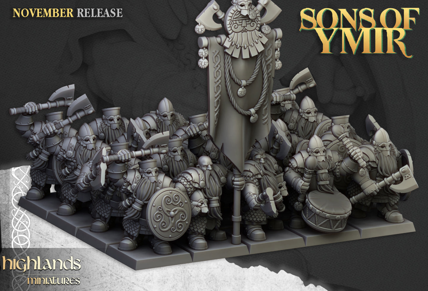 28mm Huscarls - Sons of Ymir