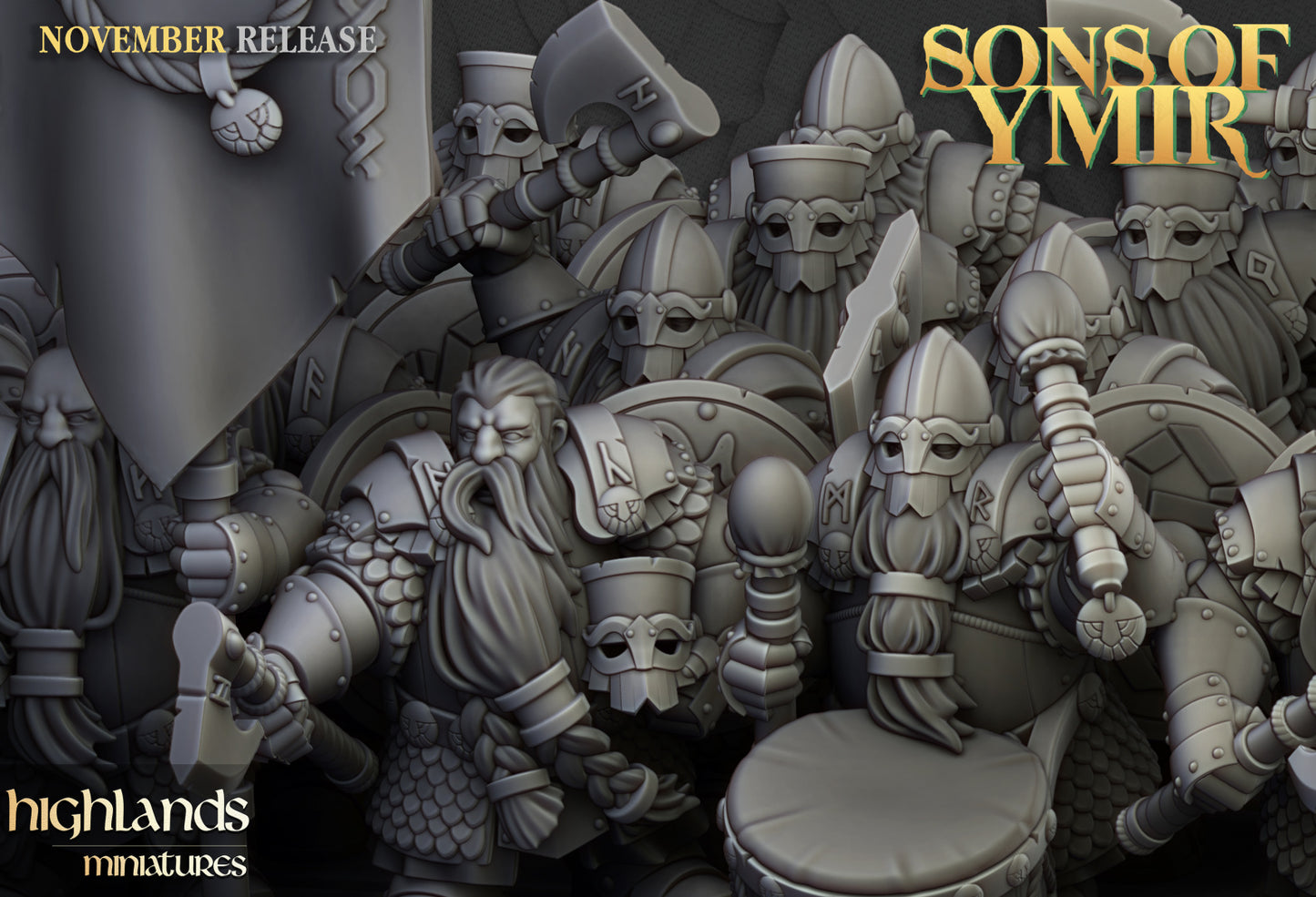 28mm Huscarls - Sons of Ymir