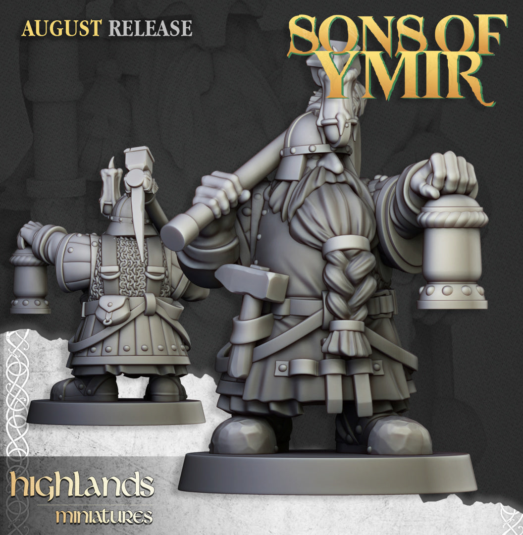 28mm Miners - Sons of Ymir