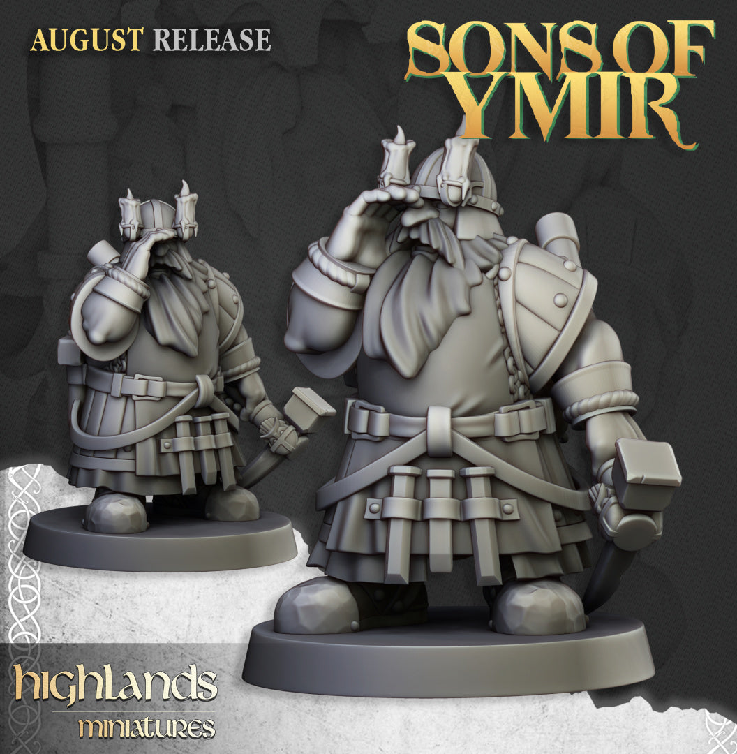 28mm Miners - Sons of Ymir