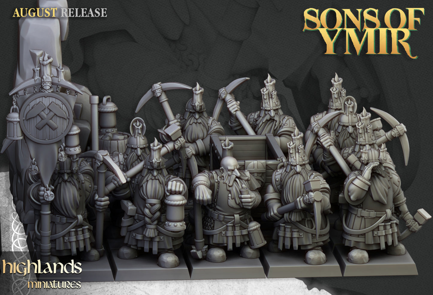 28mm Miners - Sons of Ymir