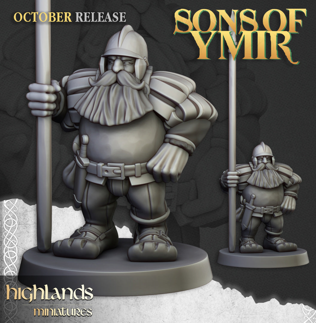 28mm Pikemen - Sons of Ymir
