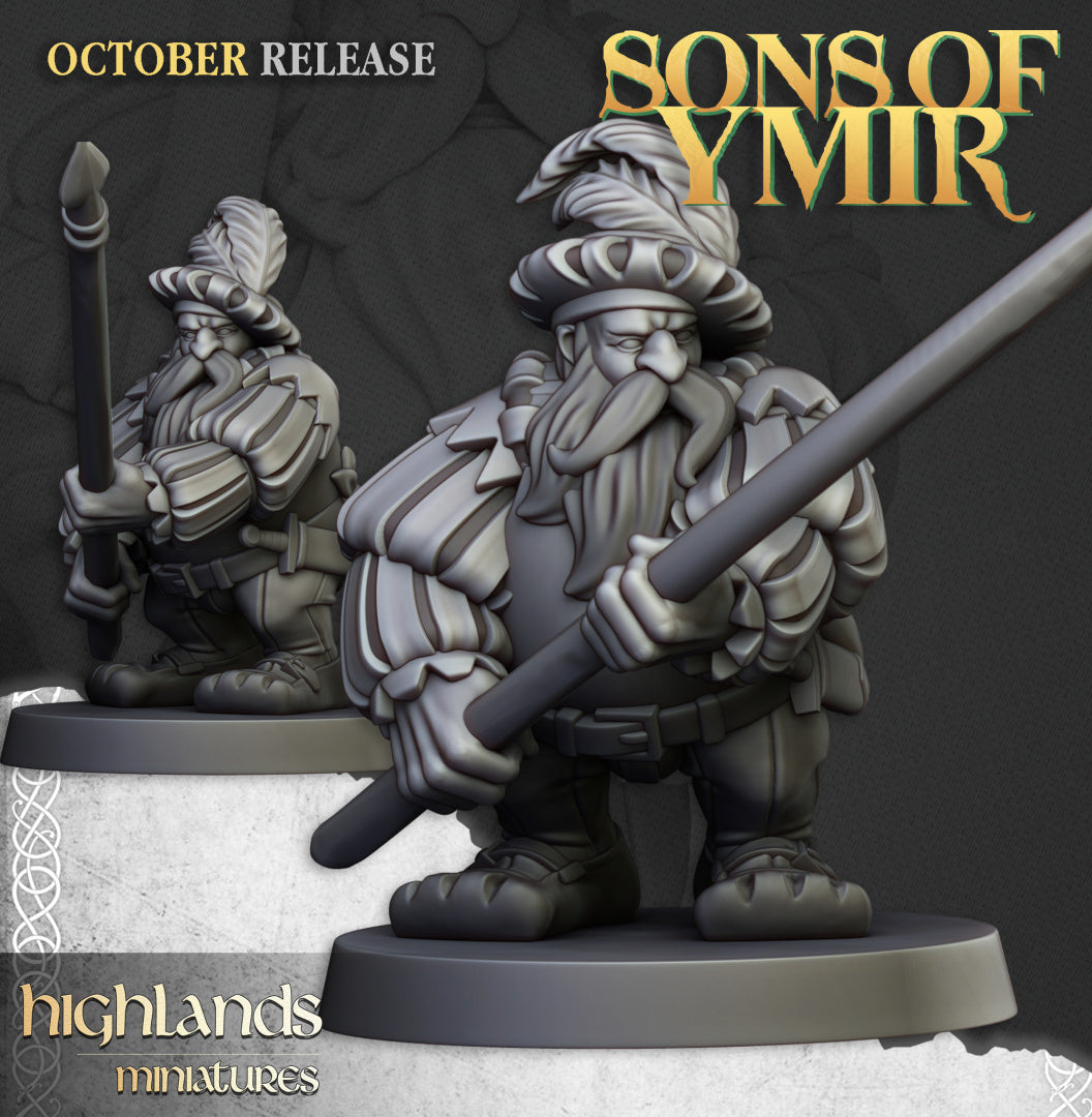 28mm Pikemen - Sons of Ymir