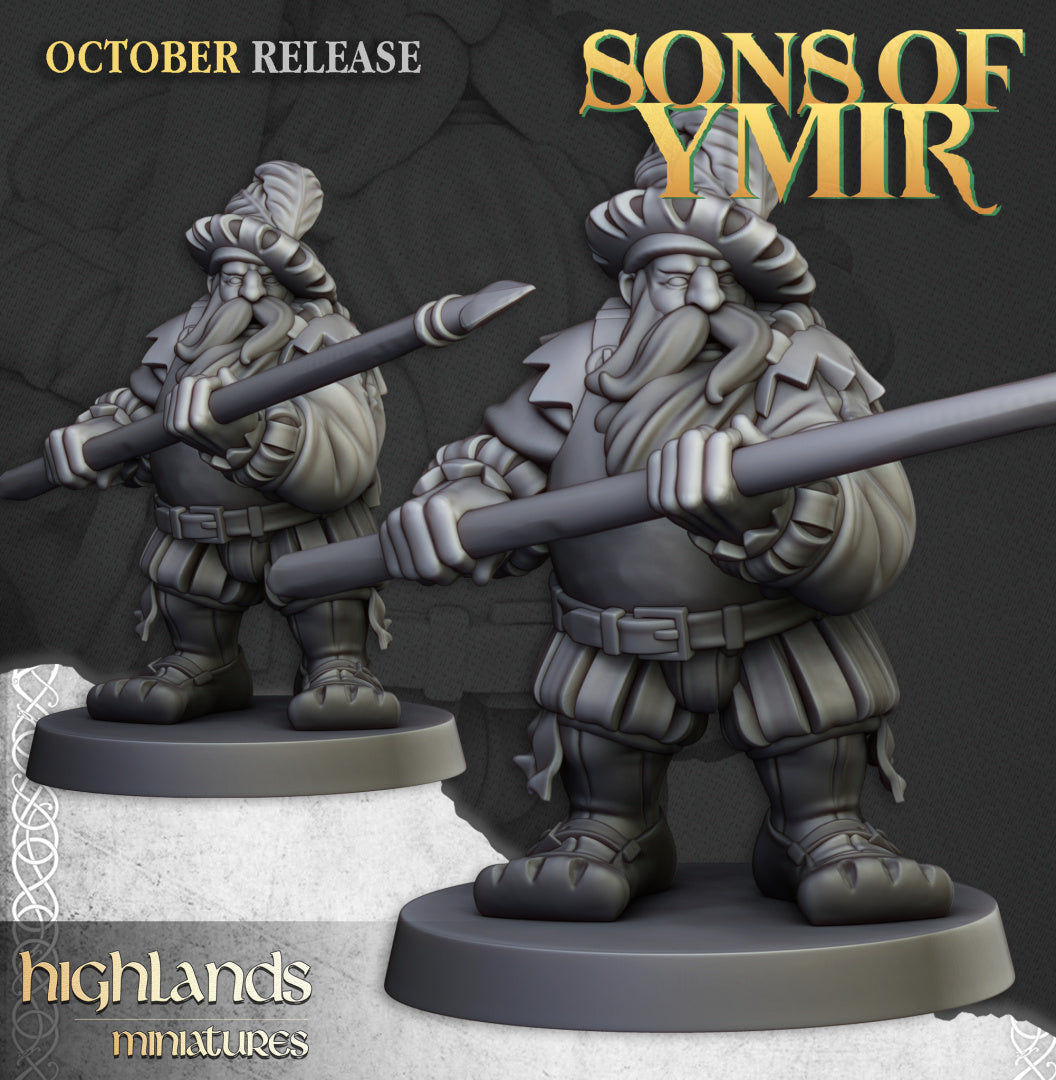 28mm Pikemen - Sons of Ymir
