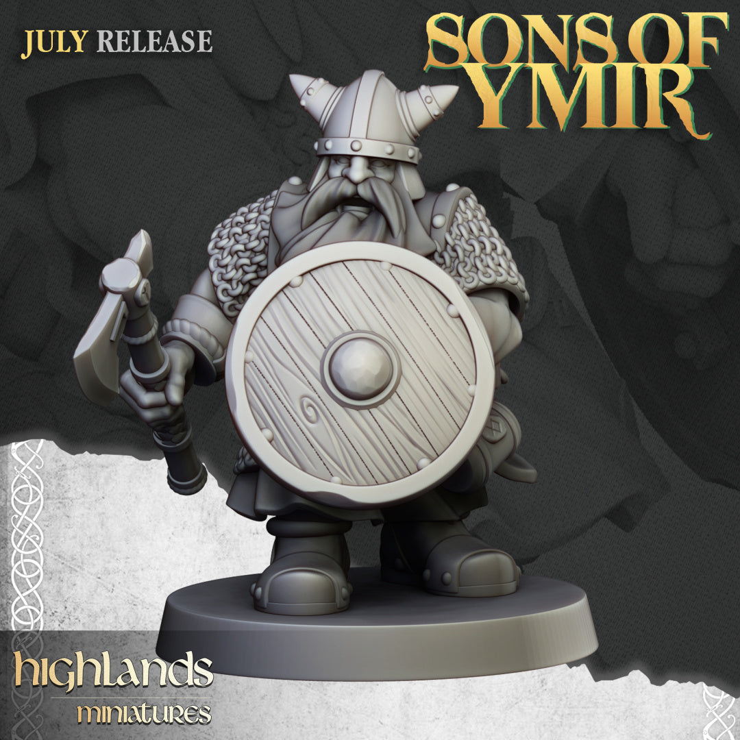 28mm Warriors - Sons of Ymir