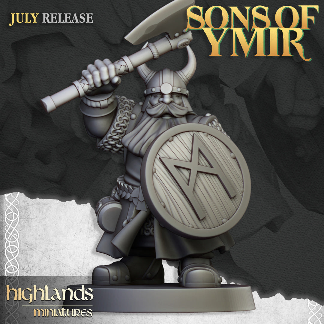 28mm Warriors - Sons of Ymir