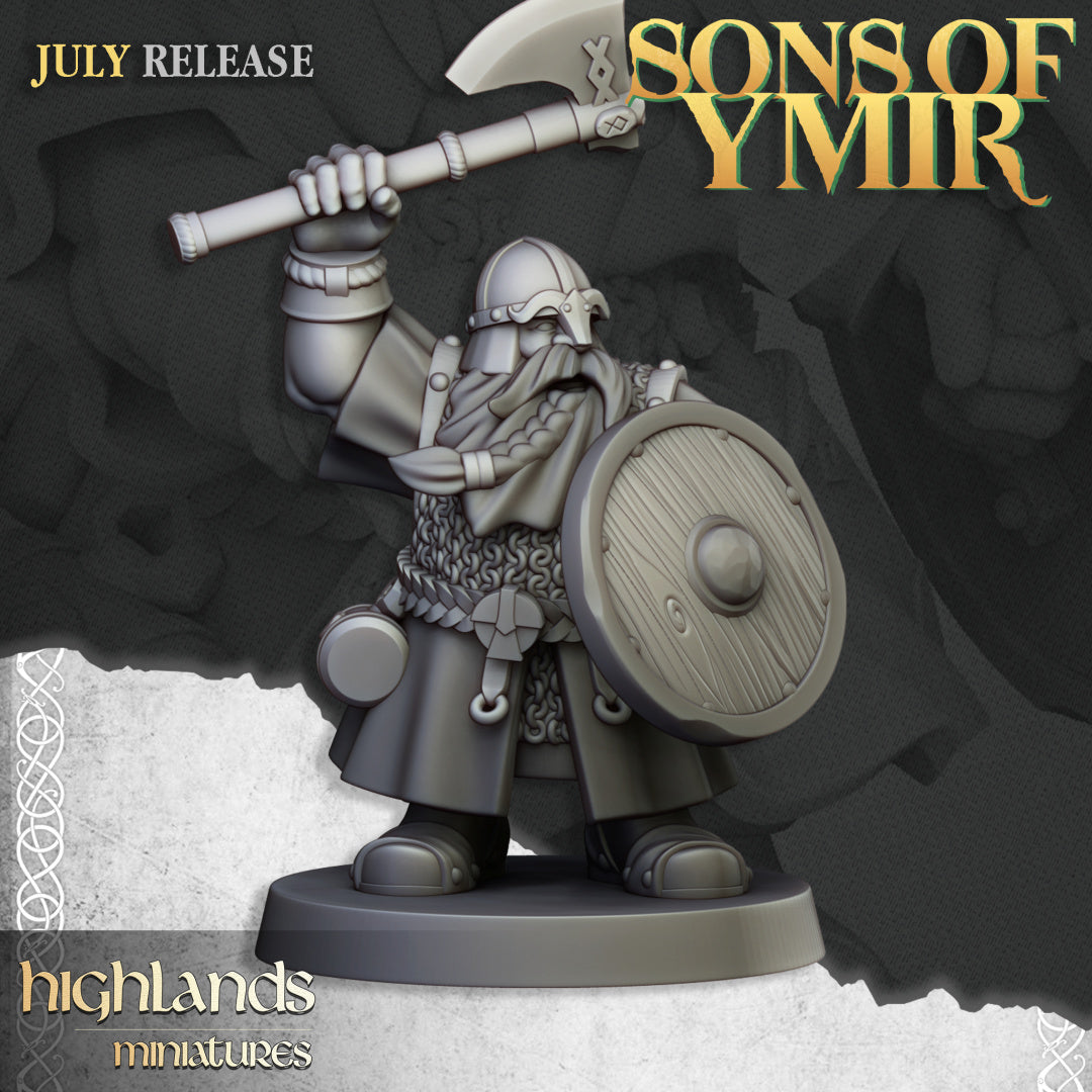 28mm Warriors - Sons of Ymir