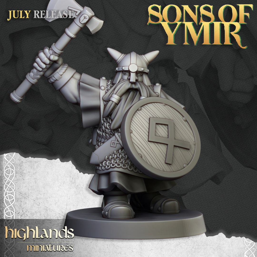 28mm Warriors - Sons of Ymir