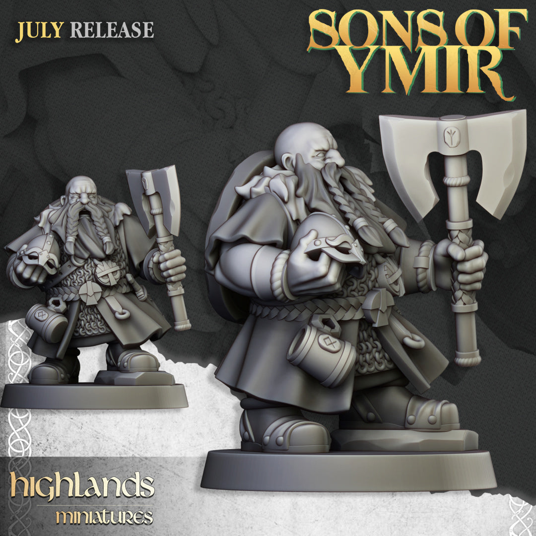 28mm Warriors - Sons of Ymir