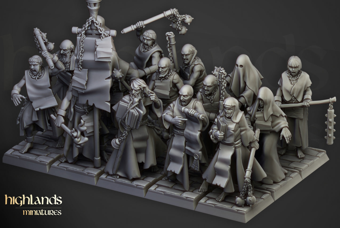 28mm Fanatical Zealots - Sunland