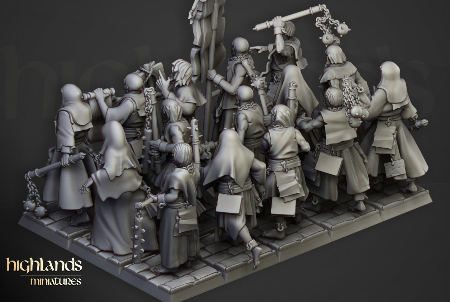 28mm Fanatical Zealots - Sunland