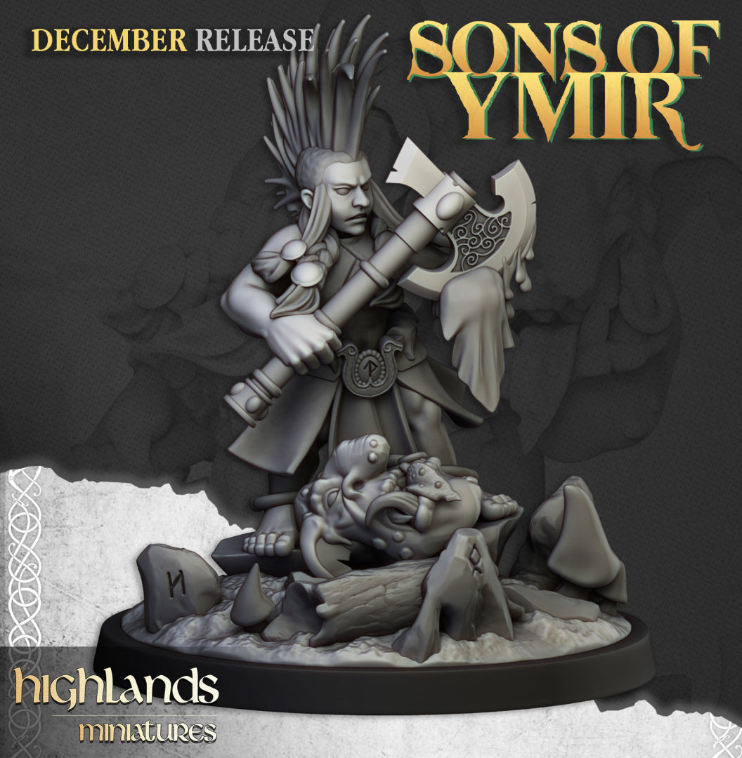 28mm Troll Seeker - Sons of Ymir