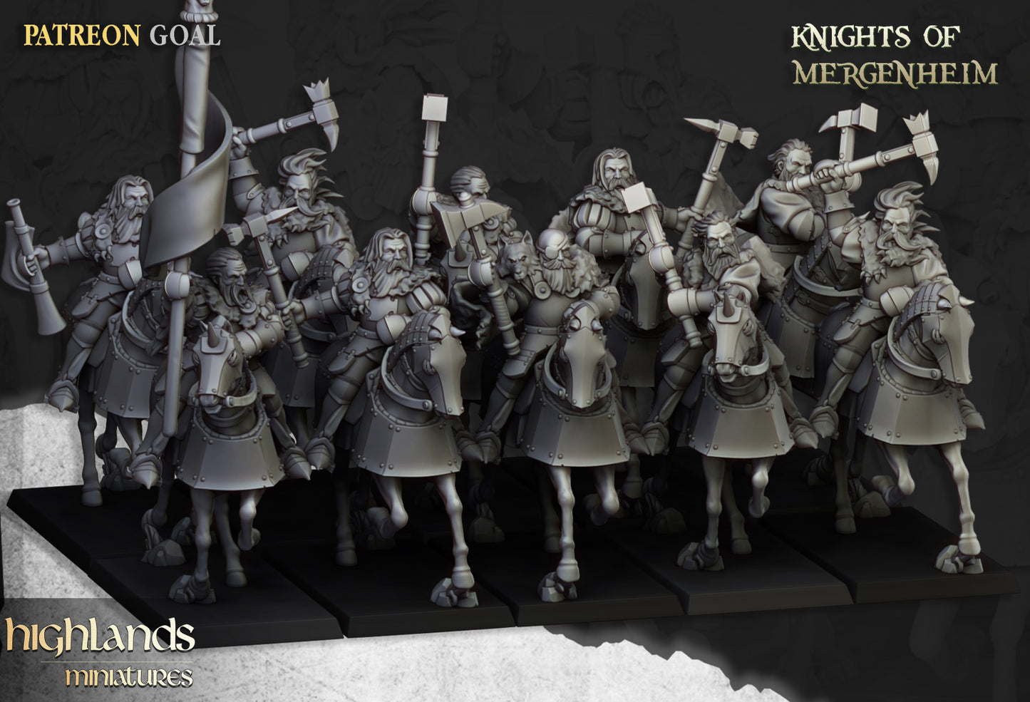 28mm Knights of Mergenheim - Sunland