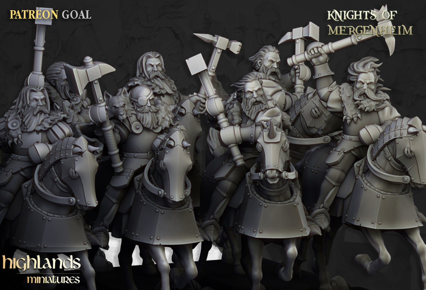 28mm Knights of Mergenheim - Sunland
