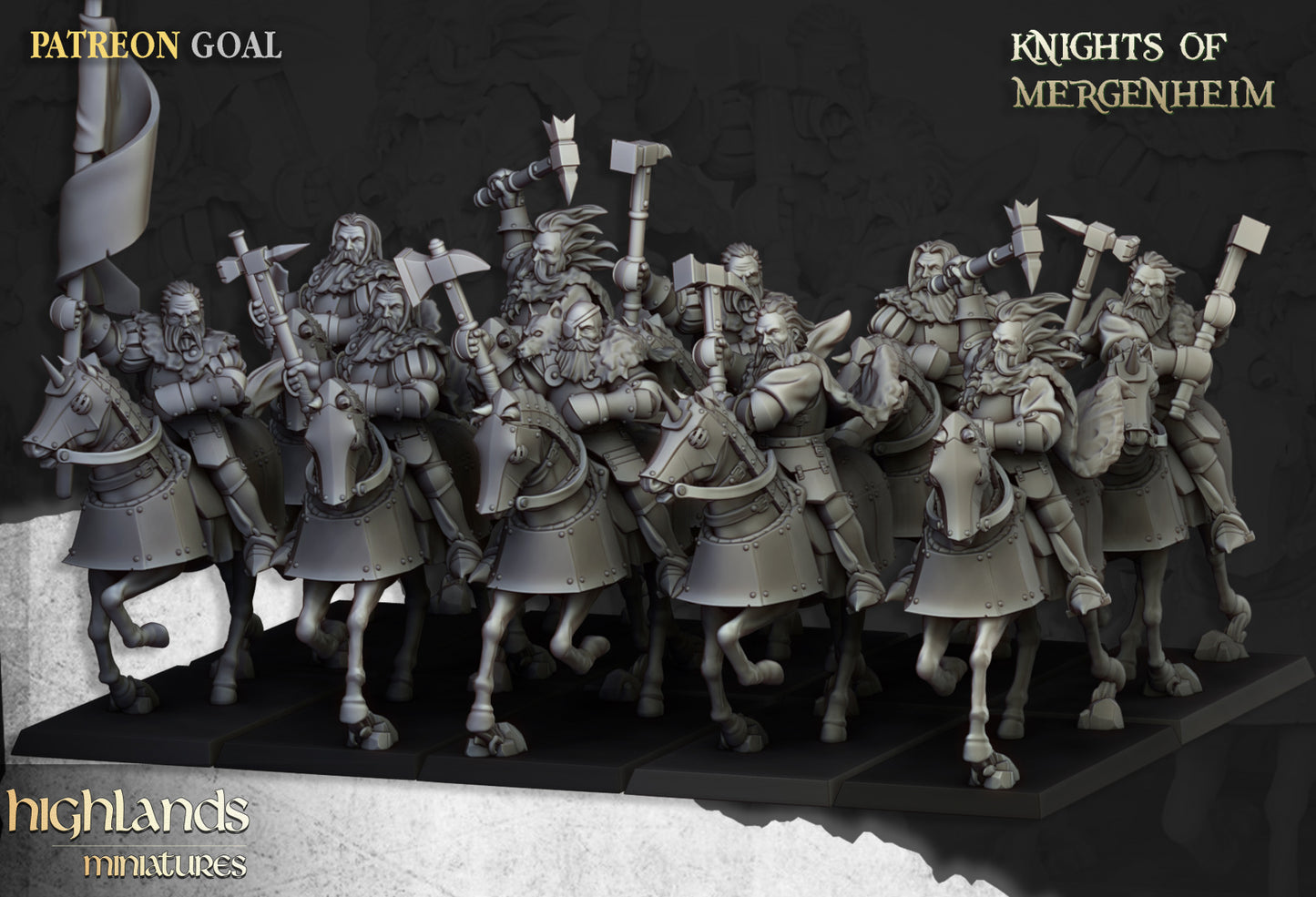 28mm Knights of Mergenheim - Sunland