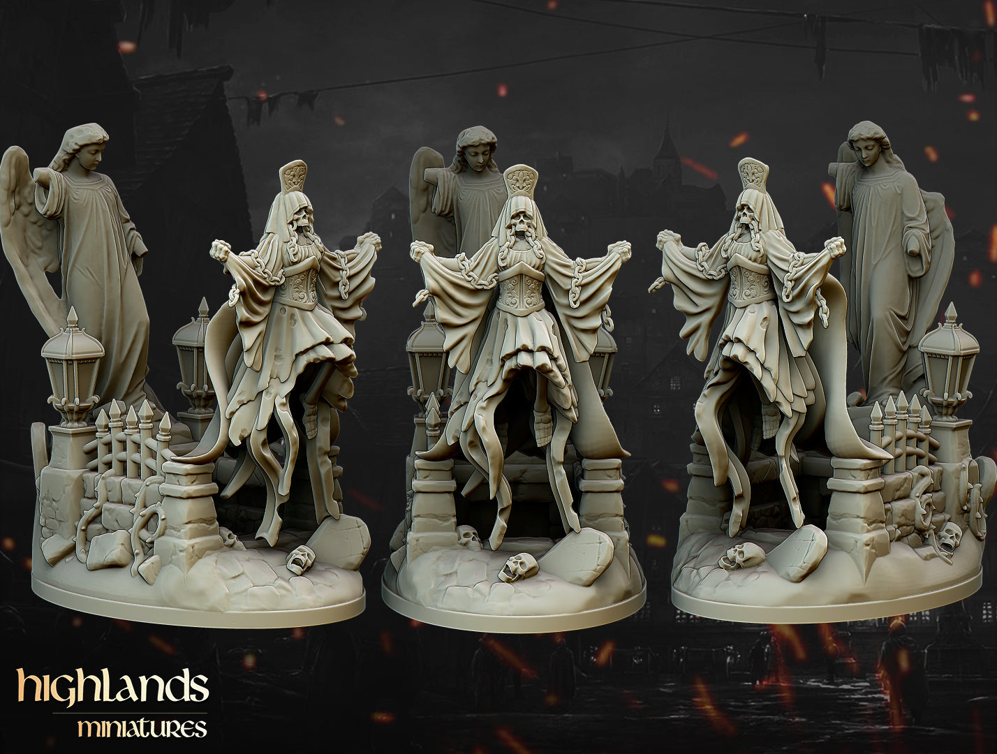 28mm Lady Violet, the Spectral Widow - Transilvanya