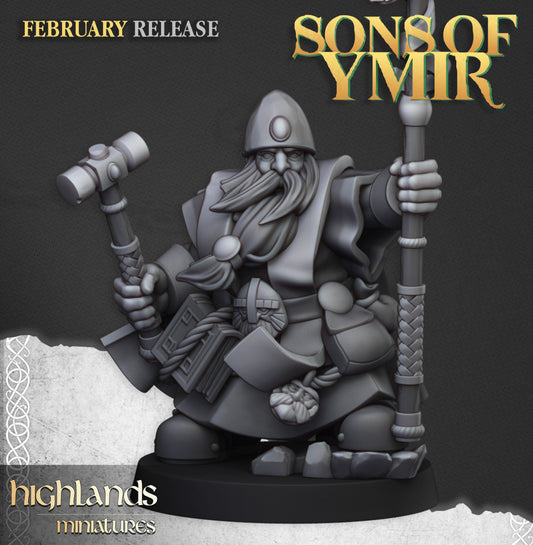28mm Runepriest - Sons of Ymir