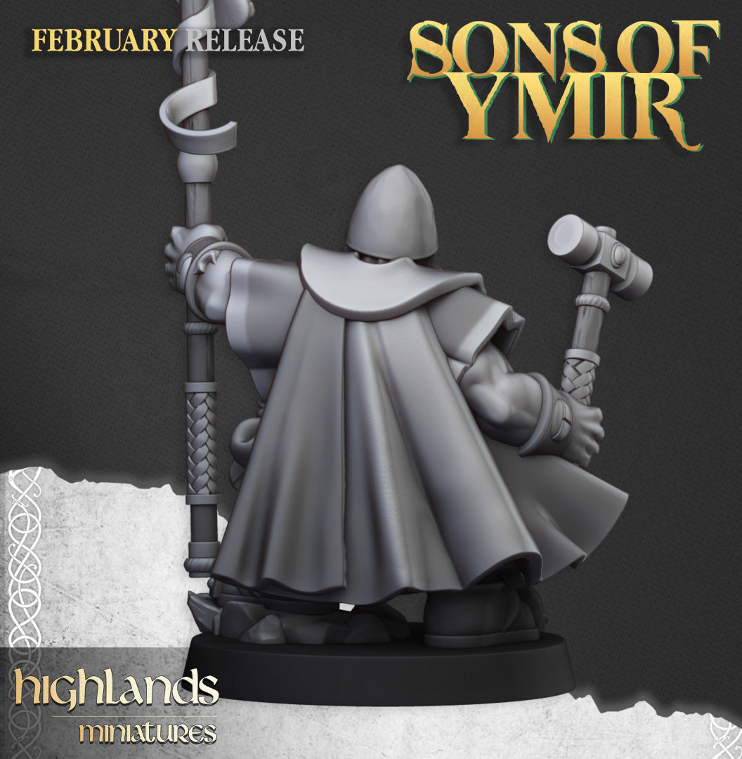 28mm Runepriest - Sons of Ymir