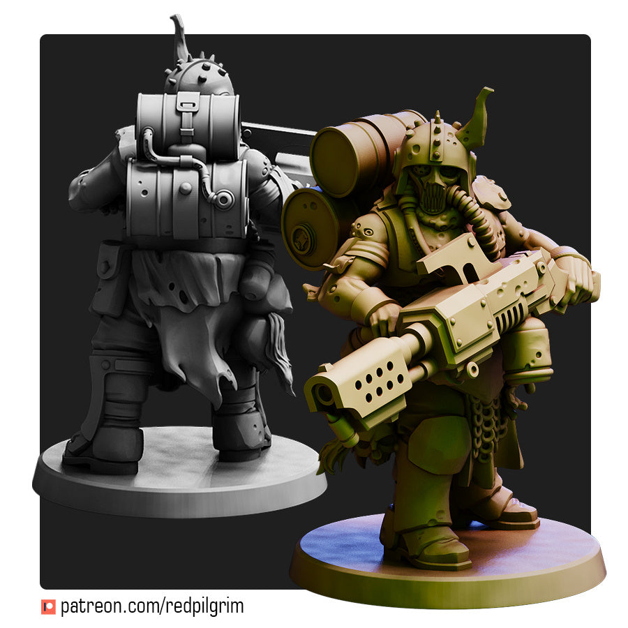 28mm Oathbreaker Miasmic Cohort