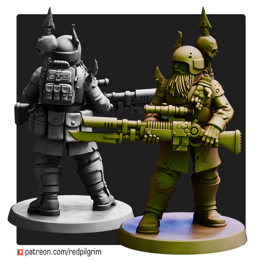 28mm Oathbreaker Miasmic Cohort