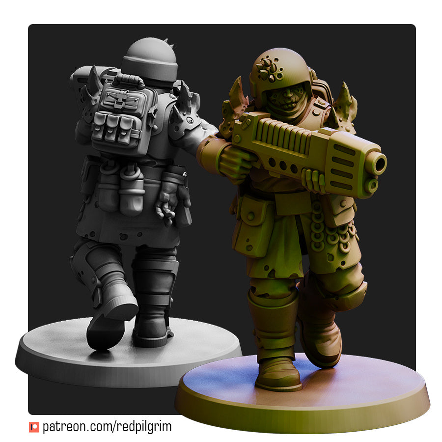 28mm Oathbreaker Miasmic Cohort