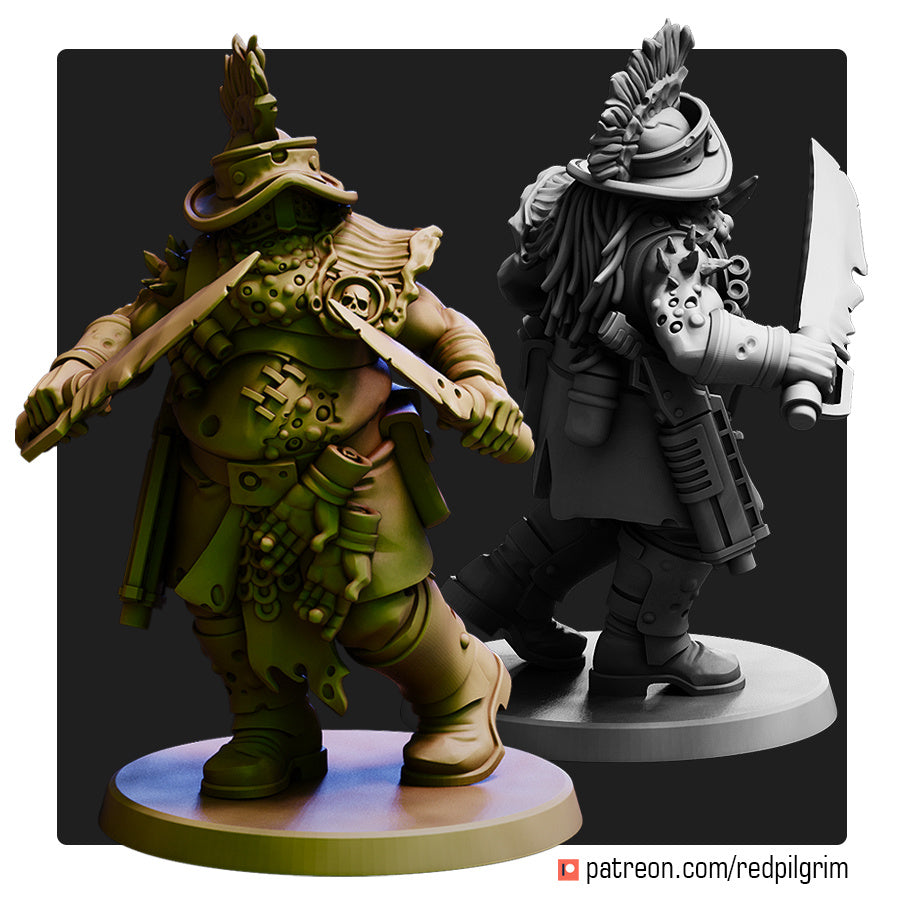 28mm Oathbreaker Miasmic Cohort