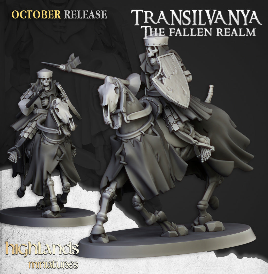 28mm Skeleton Knights - Transilvanya
