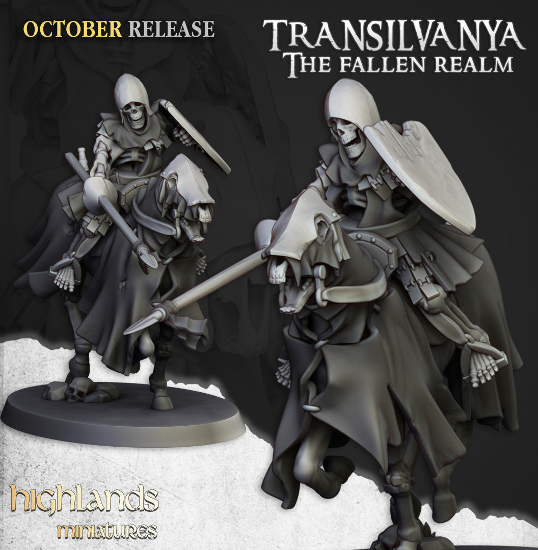28mm Skeleton Knights - Transilvanya