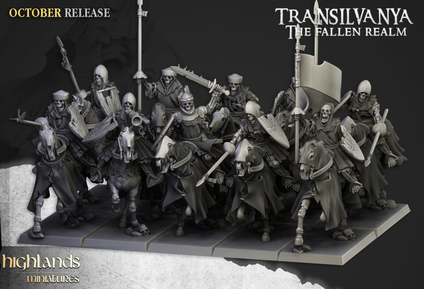 28mm Skeleton Knights - Transilvanya